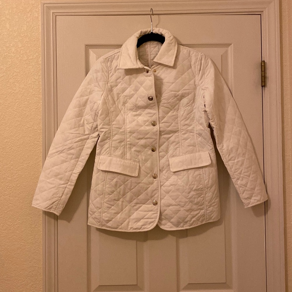 Chicos - Quilted Mid-Length Jacket - S